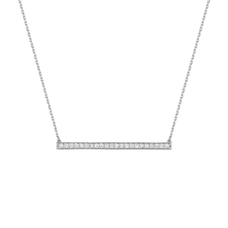 Collier Femme - Or 18 Carats - Diamant 0,28 Carats - Longueur : 42 cm