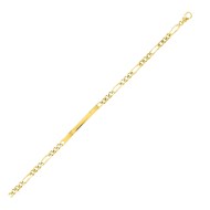 Gourmette homme - Or 18 Carats - Largeur 3 mm