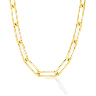 Bracelet Mixte 18 cm - Forçat carré - Or 18 Carats - Largeur 4 mm