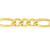 Bracelet Mixte 18 cm - Cheval alterné - Or 18 Carats - Largeur 5 mm - vue V2