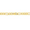 Bracelet Mixte 18 cm - Cheval alterné - Or 18 Carats - Largeur 5 mm - vue V4