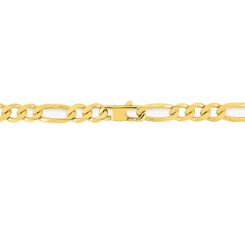 Bracelet Mixte 18 cm - Cheval alterné - Or 18 Carats - Largeur 5 mm - vue 4