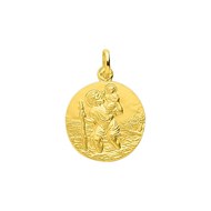 Médaille mixte - Or 18 Carats