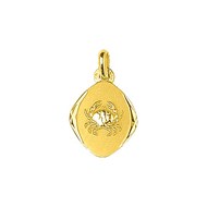 Médaille mixte - Or 18 Carats