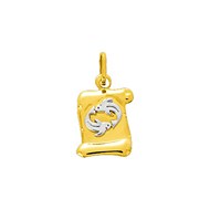 Médaille mixte - Or 18 Carats