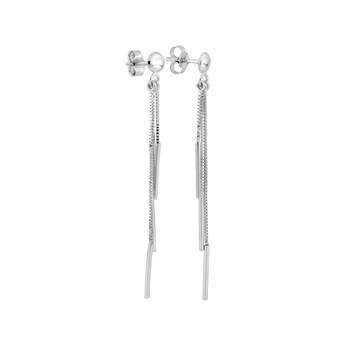 Boucles d'oreilles pendantes femme - Or 9 Carats