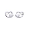 Boucles d'oreilles enfant - Oxyde de zirconium - Or 9 Carats - vue V1