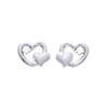 Boucles d'oreilles femme - Oxyde de zirconium - Or 9 Carats - vue V1