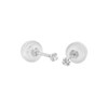 Boucles d'oreilles femme - Oxyde de zirconium - Or 9 Carats - vue V2