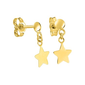 Boucles d'oreilles enfant - Or 9 Carats - Etoile