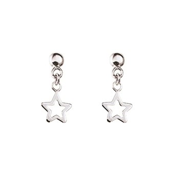 Boucles d'oreilles enfant - Or 9 Carats - Etoile