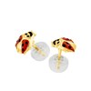 Boucles d'oreilles enfant - Or 9 Carats - Coccinelle - vue V2