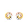 Boucles d'oreilles enfants - 3 ors - Or 9 Carats - vue V1