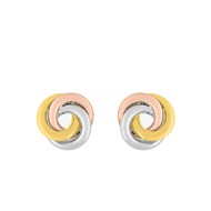 Boucles d'oreilles enfants - 3 ors - Or 9 Carats