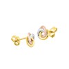 Boucles d'oreilles enfants - 3 ors - Or 9 Carats - vue V2