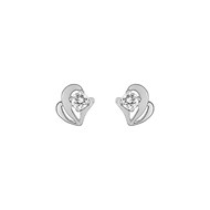 Boucles d'oreilles femme - Oxyde de zirconium - Or 9 Carats