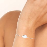 Bracelet Femme - Argent 925 - Longueur : 18 cm