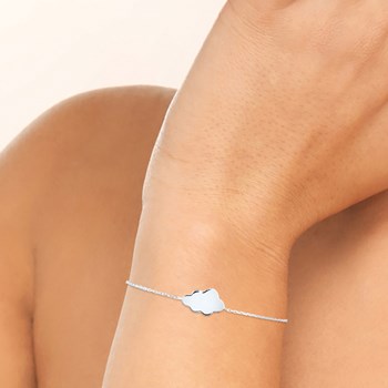 Women's Bracelet - Silver 925 - Length: 18 cm