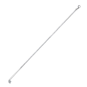 Women's Bracelet - Silver 925 - Zirconium oxide - Length: 18 cm