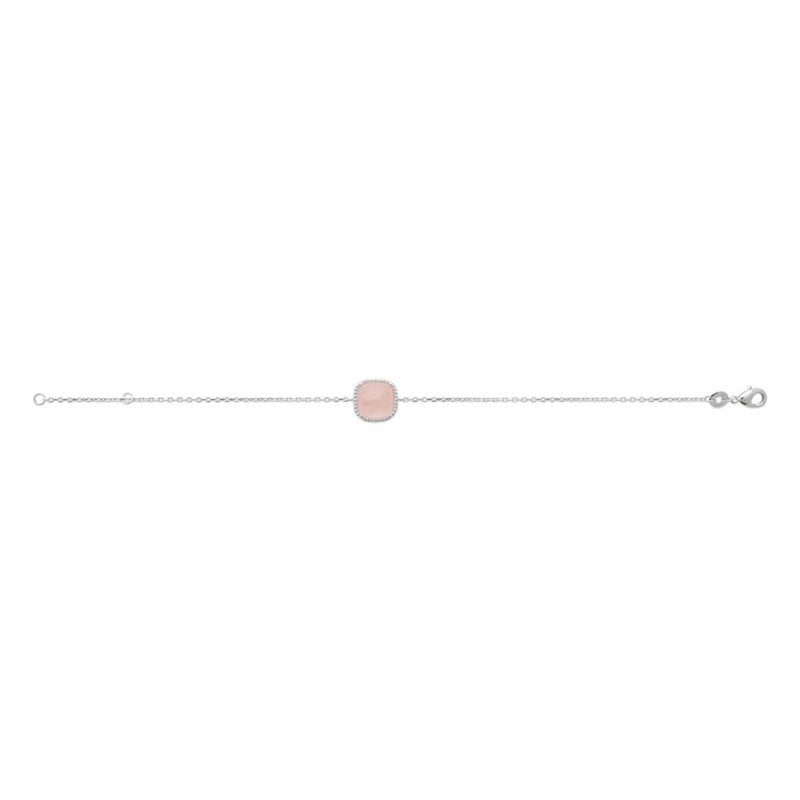 Bracelet Femme - Argent 925 - Quartz - Longueur : 18 cm - vue 2