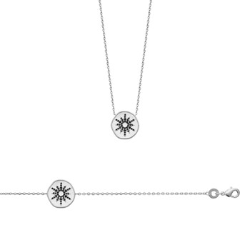 Bracelet Femme - Argent 925 - Longueur : 18 cm