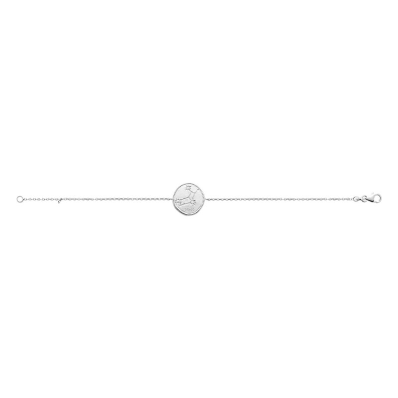 Bracelet Femme - Argent 925 - Oxyde de zirconium - Longueur : 18 cm - vue 2