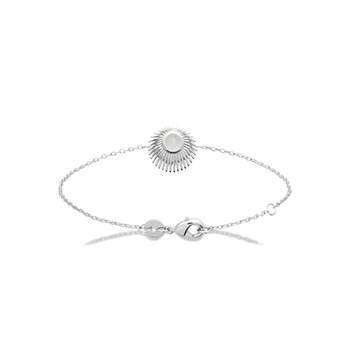 Armband voor dames - Zilver 925 - Parelmoer - Lengte : 18 cm