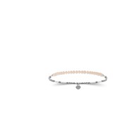 Bracelet Femme - Argent 925 - Cristal - Longueur : 16 cm