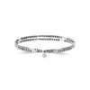 Bracelet Femme - Argent 925 - Hematite - Longueur : 30 cm - vue V1