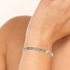 Bracelet Femme - Argent 925 - Hematite - Longueur : 30 cm - vue V2