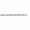 Chaine Homme - Argent 925 - Cheval alternée 1+1 - Largeur : 4 mm - Longueur : 50 cm - vue V1