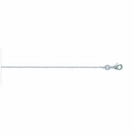 Chaine Femme - Argent 925 - Chaîne boule - Largeur : 1 mm - Longueur : 38 cm