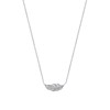Collier Femme - Plume - Argent 925 - Longueur : 45 cm - vue V1