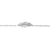 Collier Femme - Plume - Argent 925 - Longueur : 45 cm - vue V2