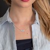 Collier Femme - Plume - Argent 925 - Longueur : 45 cm - vue V4