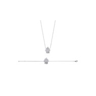 Collier Femme - Argent 925 - Longueur : 45 cm