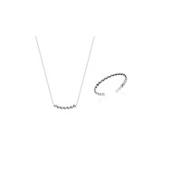 Collier Femme - Argent 925 - Longueur : 45 cm