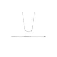 Collier Femme - Argent 925 - Longueur : 45 cm