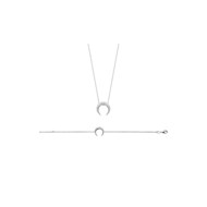 Collier Femme - Argent 925 - Longueur : 45 cm