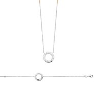 Collier Femme - Argent 925 - Longueur : 45 cm