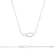 Collier Femme - Argent 925 - Longueur : 45 cm