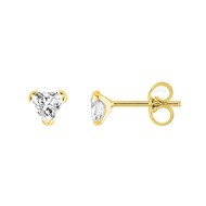 Boucles d'oreilles femme - Oxyde de zirconium - Or 18 Carats