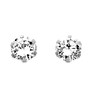 Boucles d'oreilles femme - Oxyde de zirconium - Or 18 Carats - vue V1