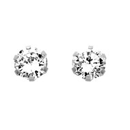 Boucles d'oreilles femme - Oxyde de zirconium - Or 18 Carats