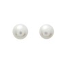 Boucles d'oreilles femme - perle - Or 18 Carats - vue V1
