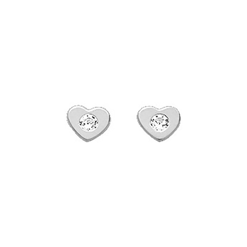 Boucles d'oreilles femme - Oxyde de zirconium - Or 18 Carats