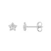 Boucles d'oreilles femme - Oxyde de zirconium - Or 18 Carats - vue V1