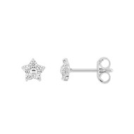 Boucles d'oreilles femme - Oxyde de zirconium - Or 18 Carats