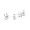 Boucles d'oreilles femme - Oxyde de zirconium - Or 18 Carats - vue V2