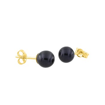 Women's earrings - pearl - 18 carat gold